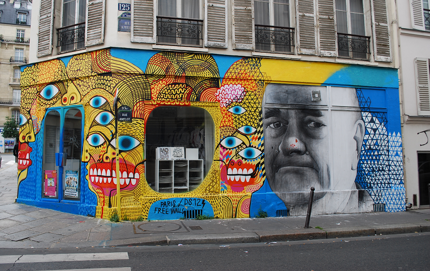 Graffiti visit : Belleville Ménilmontant