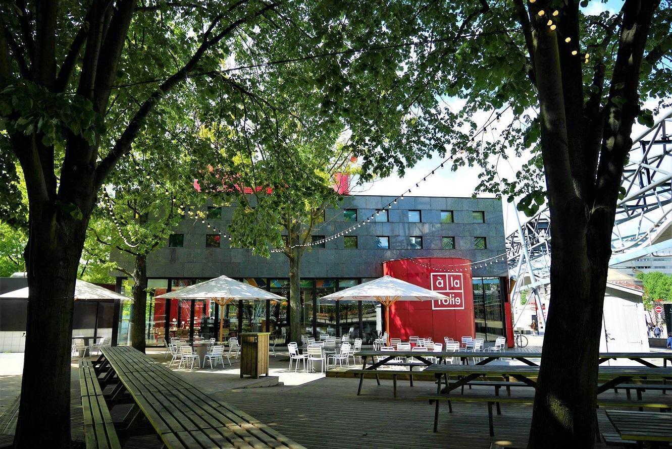 Living space, restaurant and event venues at La Villette