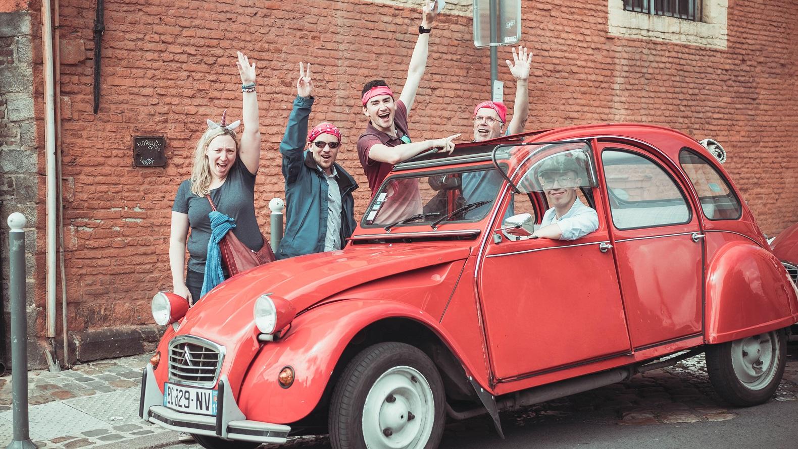 Rallye gourmand / Jeu de piste / Enquête en 2CV dans Lille