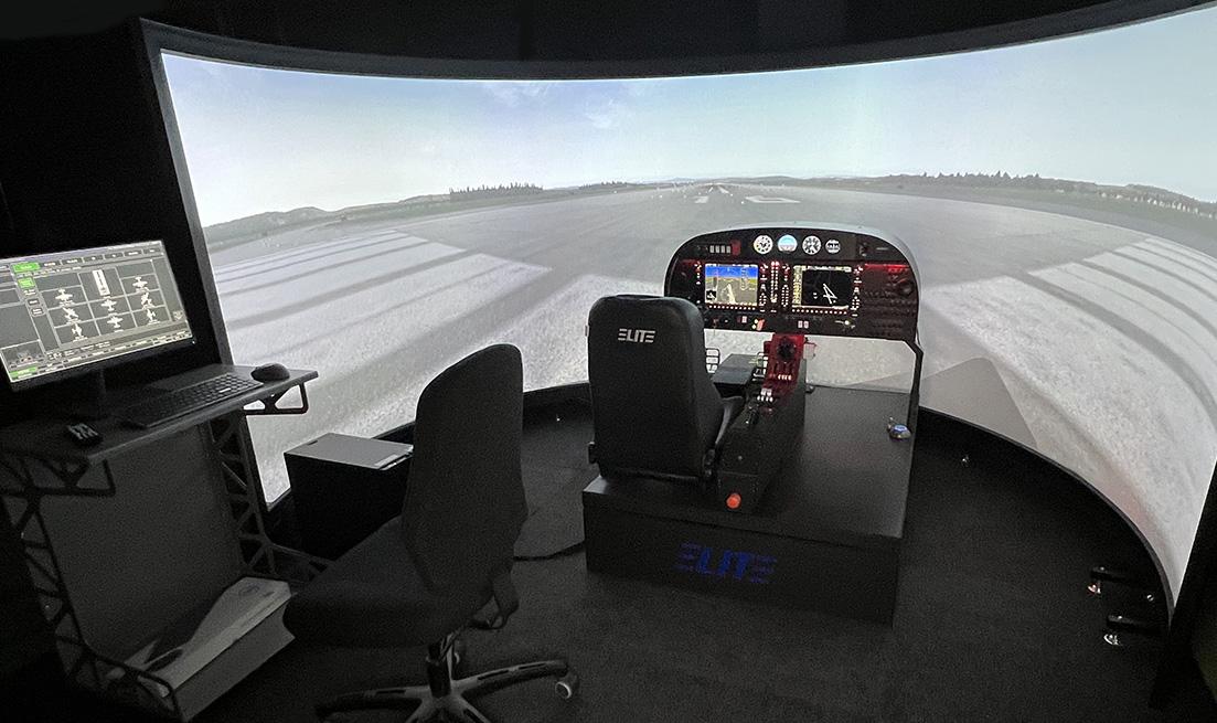 A flight simulator at your event