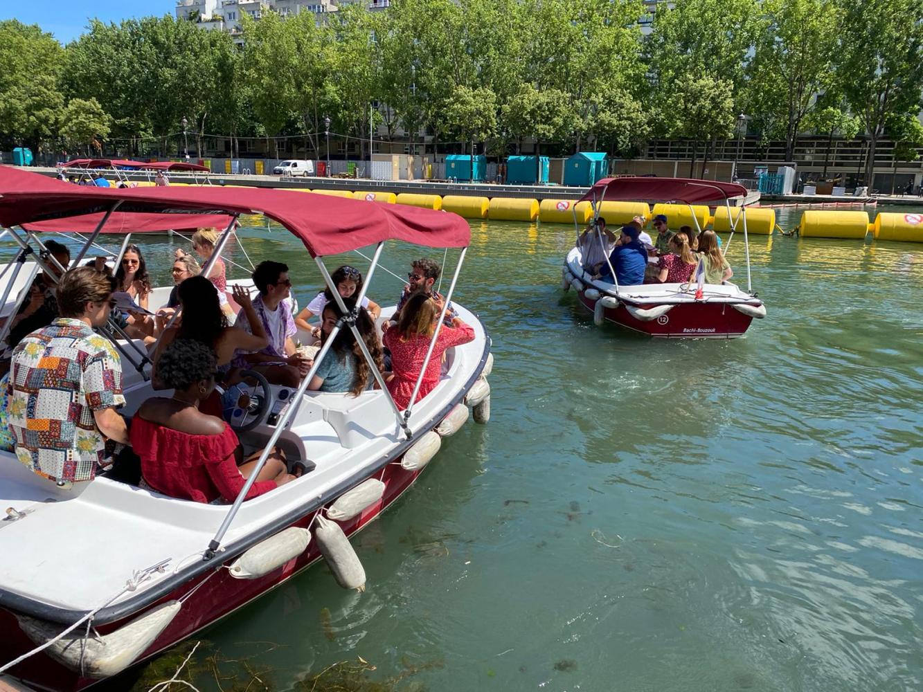 Ecological treasure hunt by boat in Lille