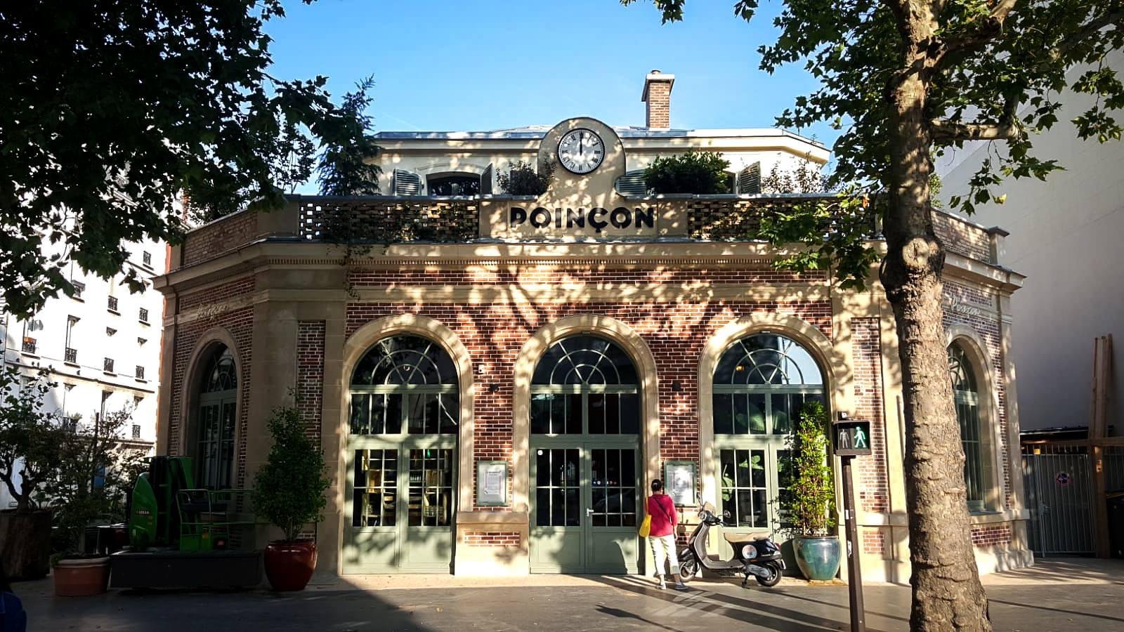 Paris hallmark - Former railway station dating from 1867 in the 14th arrondissement.