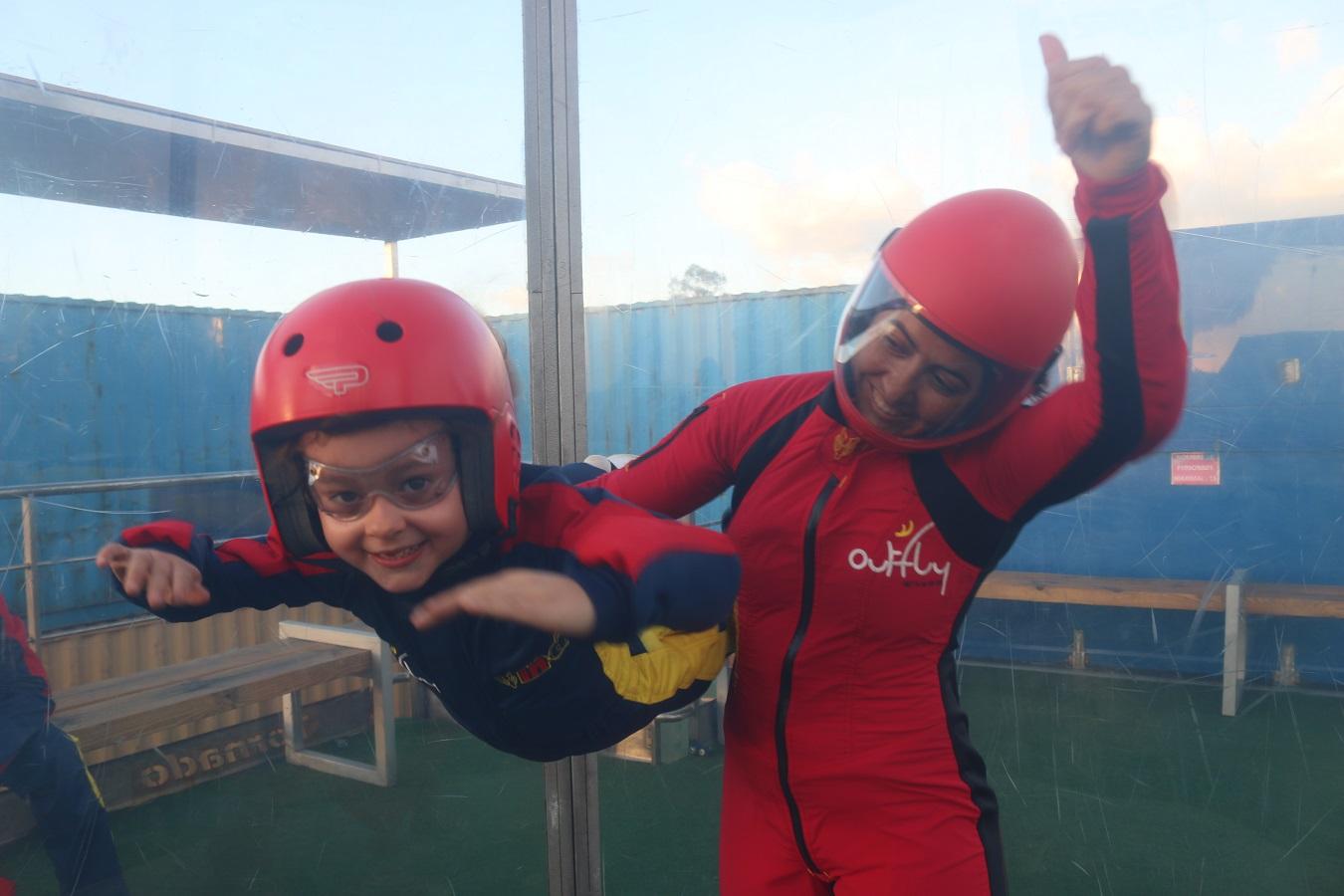 Indoor Skydiving : Children's Baptism