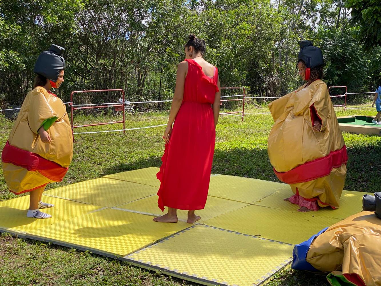 Sumo wrestling (children and adults)