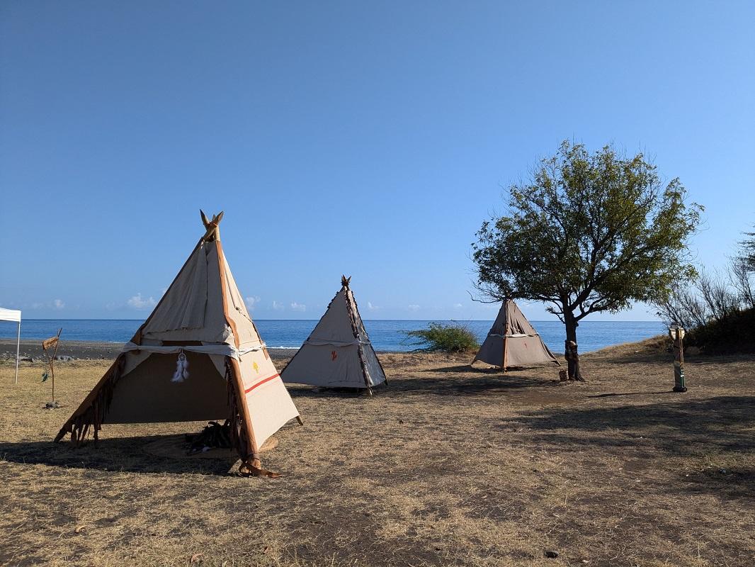 Cherokee" outdoor Escape Game in a teepee