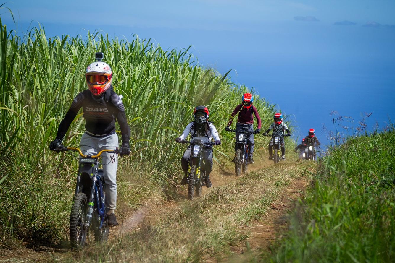 Sortie Ebike / Motos électriques dans les hauts