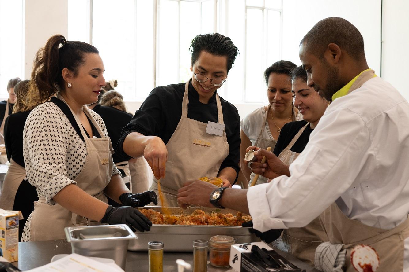 Les ateliers de cuisine solidaire - Team Building responsable