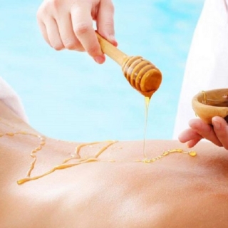 Massage au miel du Queyras