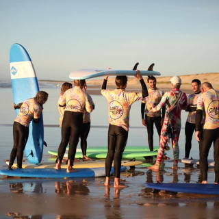Surfing initiation course - Team Building Surf in Biscarosse - thumbnail