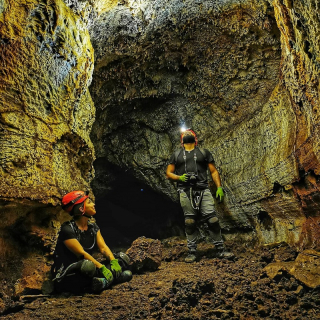 Tunnel de lave du Kapor - Parcours sportif au volcan - thumbnail