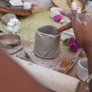 Atelier de poterie auto-durcissante - Atelier créatif en entreprise - thumbnail