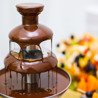 Chocolate stand: Chocolate fountain, hot chocolate bar - thumbnail