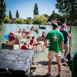 cardboard-boat-making-totem-pole-assault-4