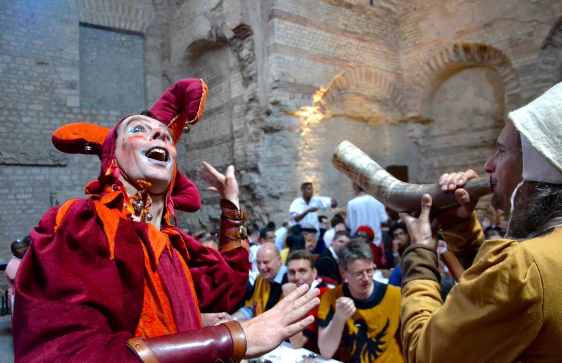 How do you organise a medieval team building event?